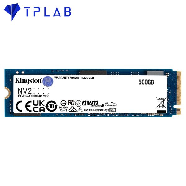  SSD Kingston NV2 M.2 PCIe Gen4 x4 NVMe 500G (SNV2S/500G) 