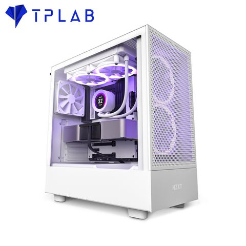  Case NZXT H5 FLOW WHITE 