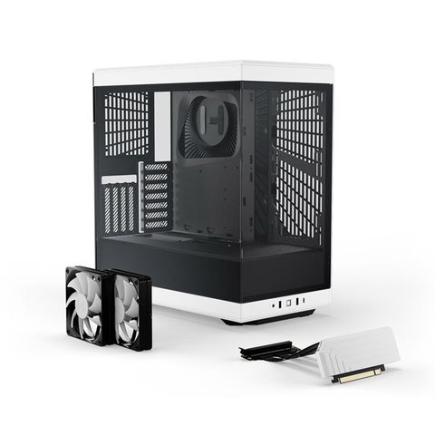  Case máy tinh HYTE Y40 White – ATX Mid-Tower 