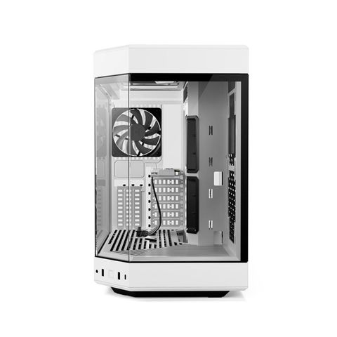  Case máy tính HYTE Y60 Snow White – Dual Chamber Mid-Tower ATX 