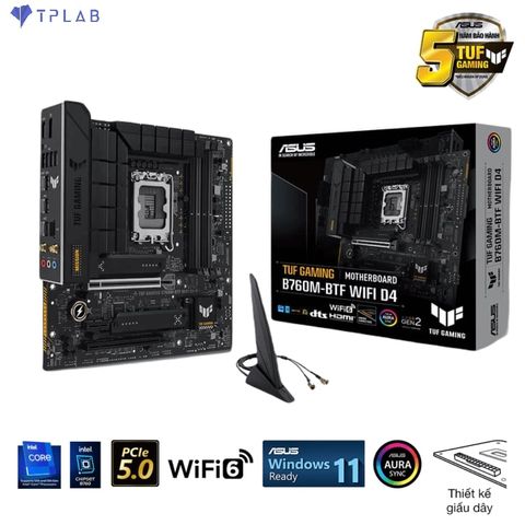  ASUS TUF GAMING B760M-BTF WIFI DDR4 