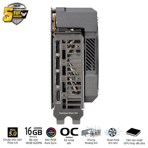  ASUS TUF Gaming Radeon™ RX 9070 XT 16GB GDDR6 OC Edition 