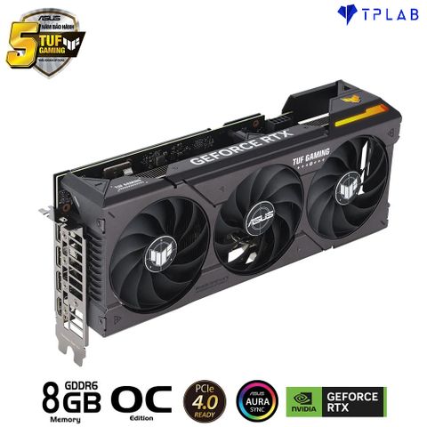  ASUS TUF Gaming GeForce RTX 4060 Ti OC Edition 8GB GDDR6 