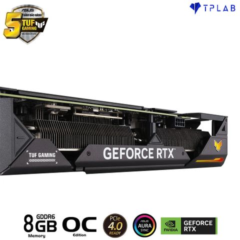  ASUS TUF Gaming GeForce RTX 4060 Ti OC Edition 8GB GDDR6 