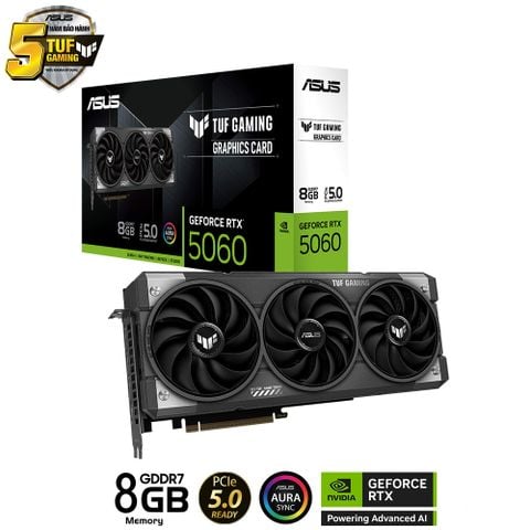  ASUS TUF Gaming GeForce RTX™ 5060 8GB GDDR7 