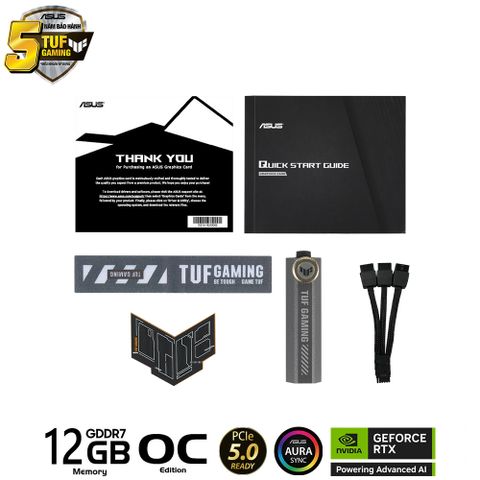  ASUS TUF Gaming GeForce RTX 5070 12GB GDDR7 OC Edition 