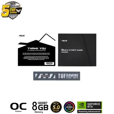  ASUS TUF Gaming GeForce RTX 5060 8GB GDDR7 OC Edition 