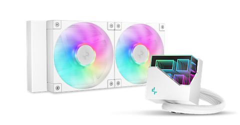  Tản nhiệt nước AIO Deepcool LT240 White ARGB 