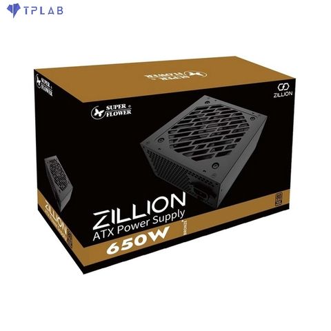  Nguồn máy tính SuperFlower ZILLION DB 650W 80 Plus Bronze SF-650Z12DB 