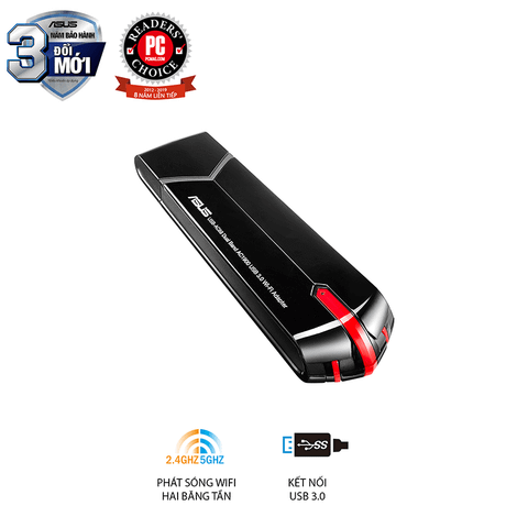  USB Wifi ASUS USB - AC68 Wireless AC1900 