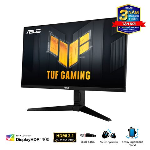  Màn hình ASUS TUF GAMING VG28UQL1A IPS 4K 144Hz G-Sync 1ms HDR chuyên game 