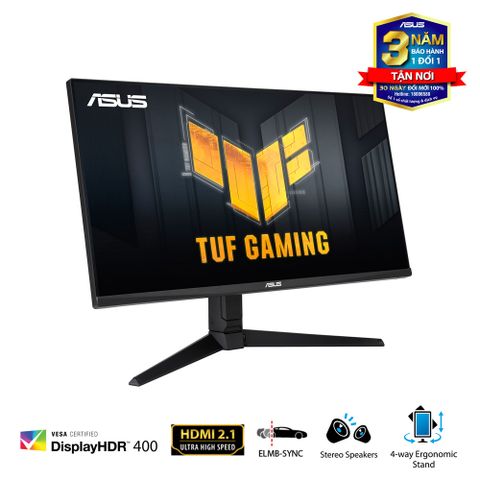  Màn hình ASUS TUF GAMING VG28UQL1A IPS 4K 144Hz G-Sync 1ms HDR chuyên game 