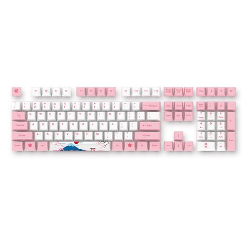  AKKO Keycap set – World Tour Tokyo (PBT Dye-Subbed/OEM profile/114 nút) 