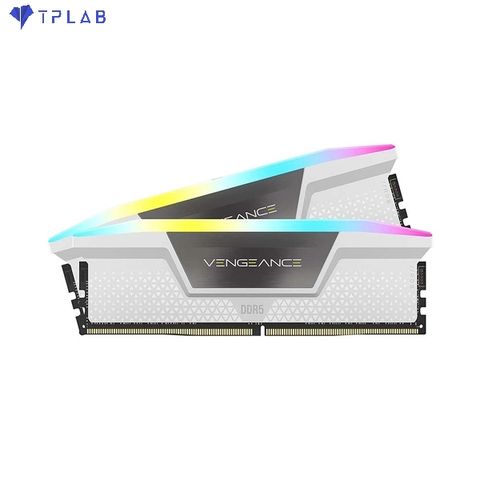  Ram PC Corsair Vengeance RGB White 32GB 5200MHz DDR5 (2x16GB) ( CMH32GX5M2B5200C40W ) 