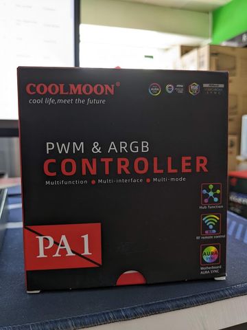  HUB FAN COOLMOON P-ARGB V2 