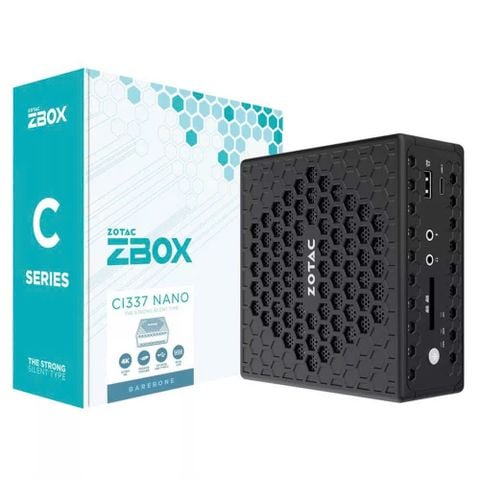  Máy vi tính để bàn ZOTAC NANO CI337 (N100/WIFI+BT/8GB DDR5 5600/SSD 256GB) 