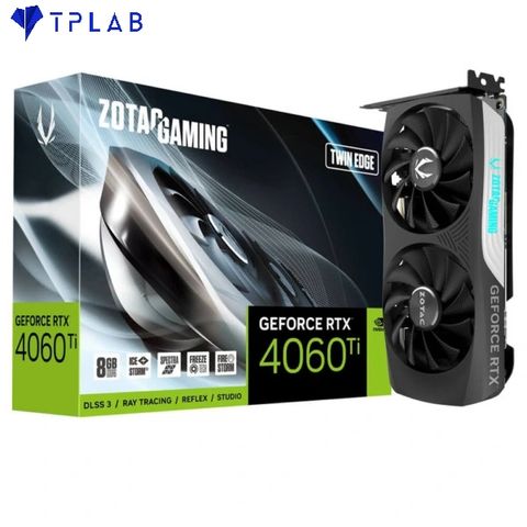  ZOTAC GAMING GeForce RTX 4060 Ti 8GB Twin Edge – 8GB GDDR6 