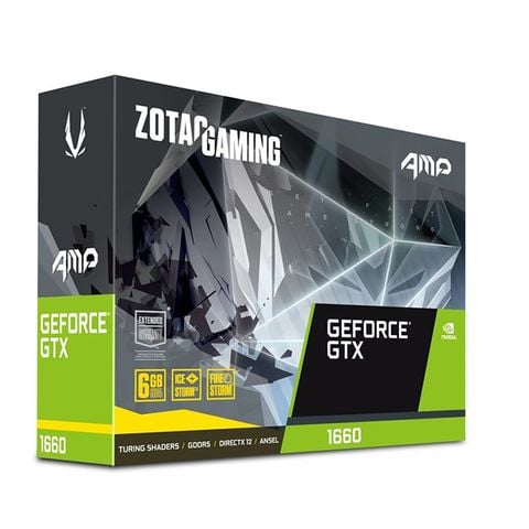  ZOTAC GTX 1660 AMP 6GB GDDR5 