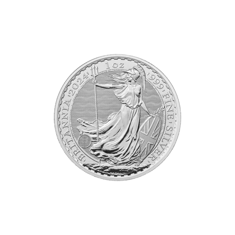 Đồng Bạc Britannia Charles III 1 OZ 2024