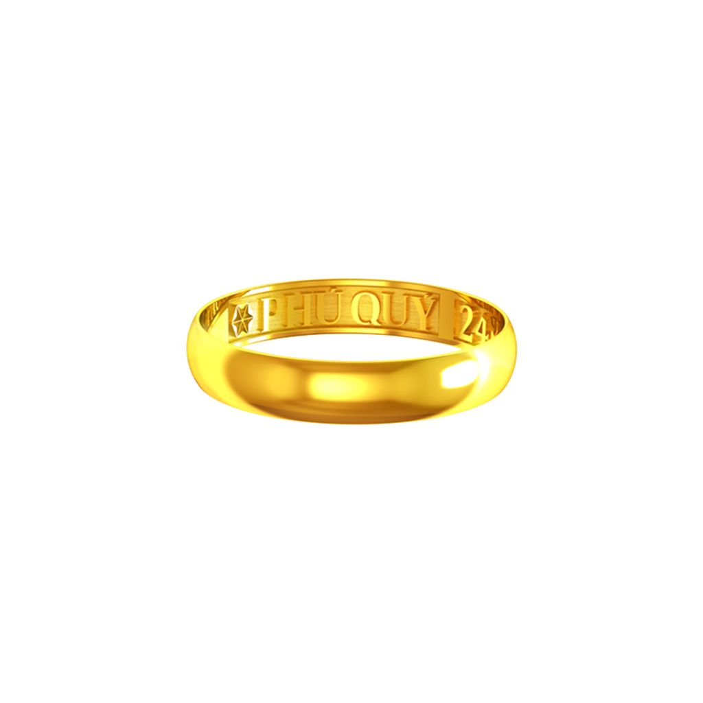Nhẫn cưới nam vàng 24k pnj 0000y002374 | pnj.com.vn