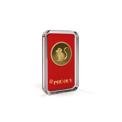 Chuột vàng - Phú Quý Cát Tường (24K 999.9)