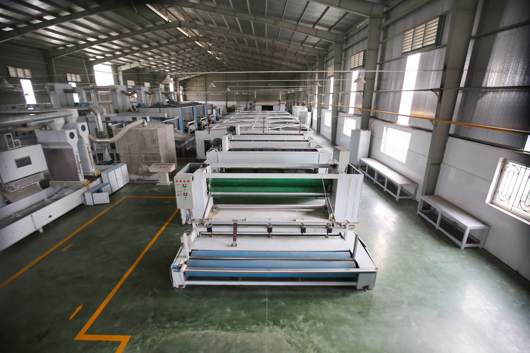 DÂY CHUYỀN SX BÔNG SÂM KIM