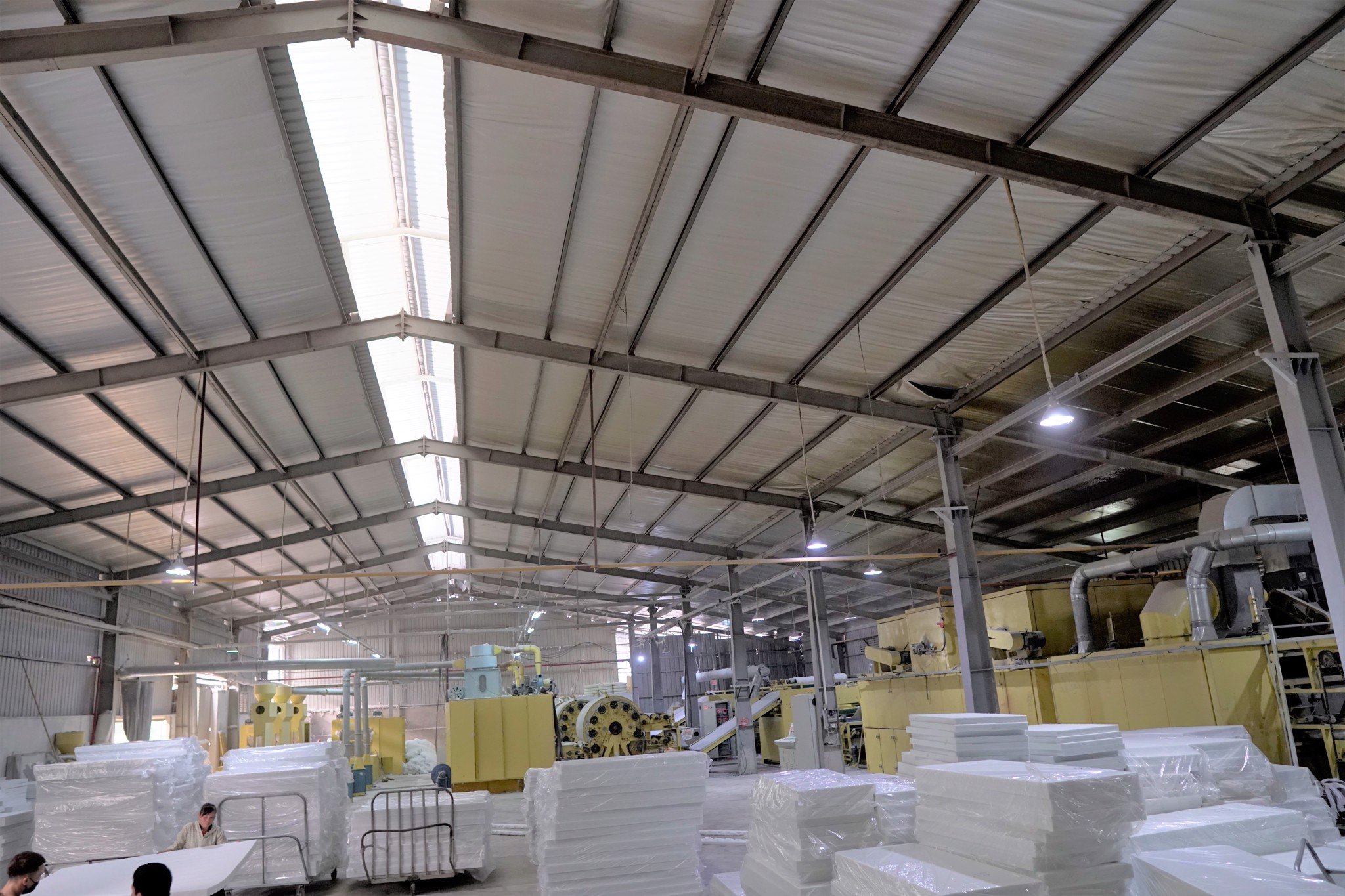 DÂY CHUYỀN SX ĐỆM BÔNG TINH KHIẾT