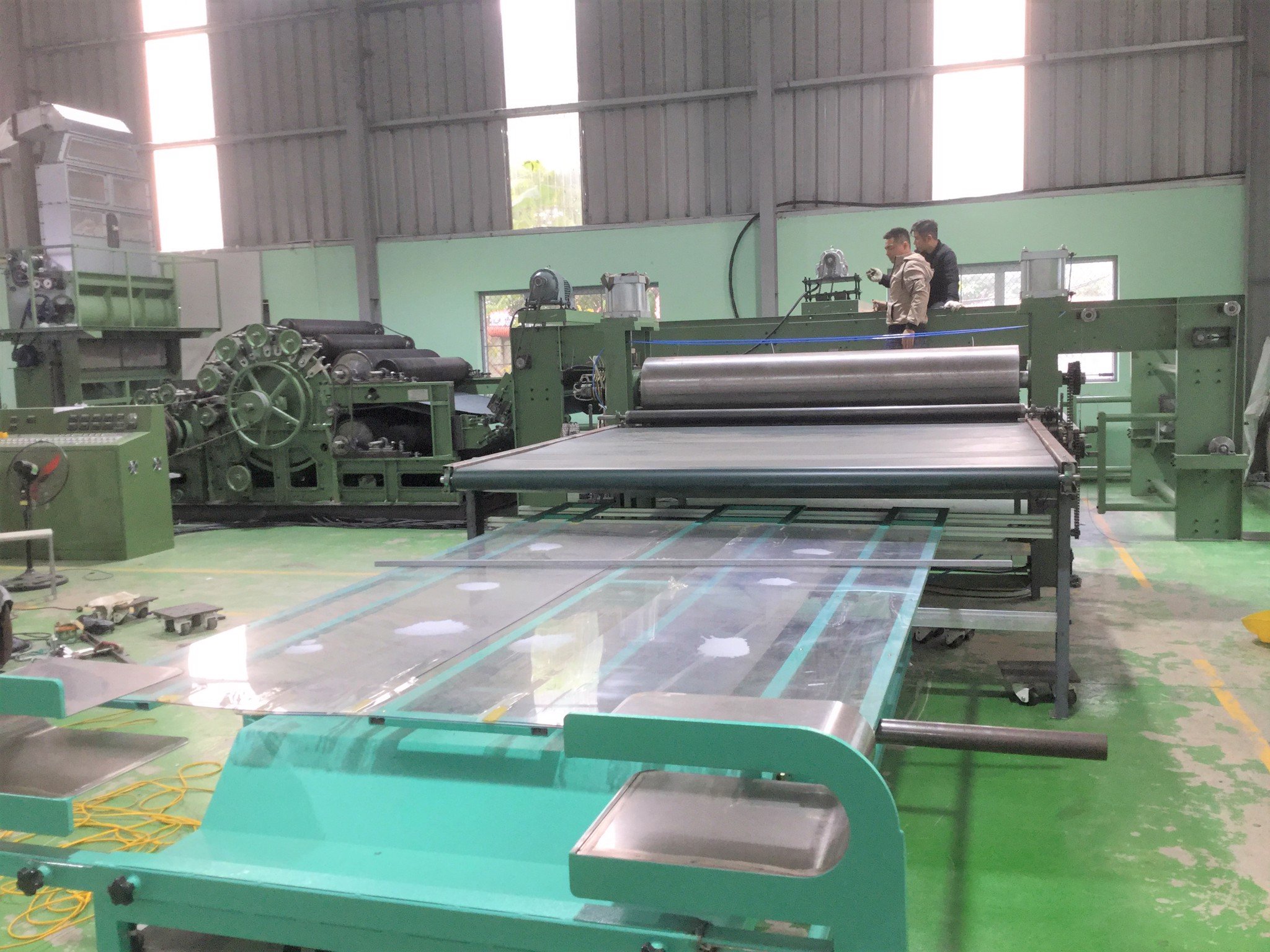 DÂY CHUYỀN SX CHĂN TỰ ĐỘNG