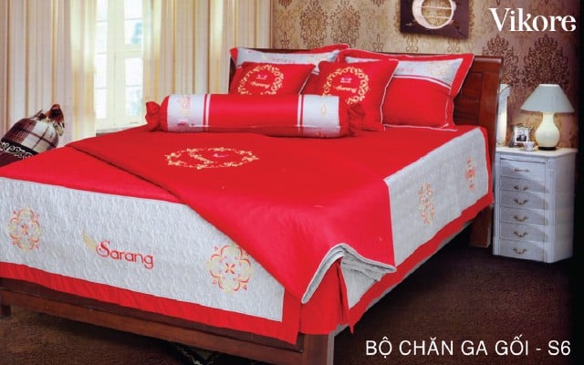 Bộ chăn ga gối Sarang 09