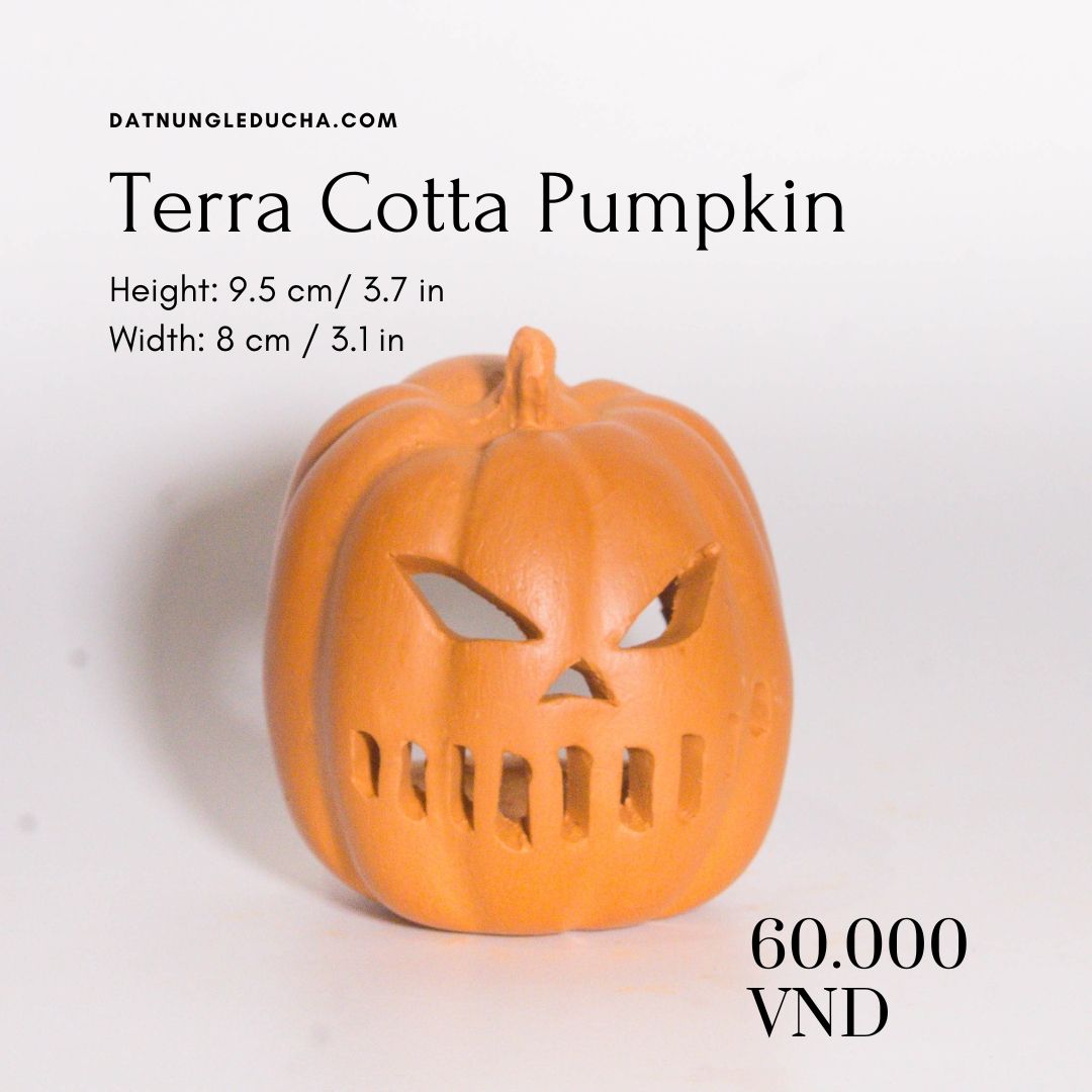  Combo Đèn Đốt Nến Bí Halloween - Jack'o'lantern Pumpkin - DN65 