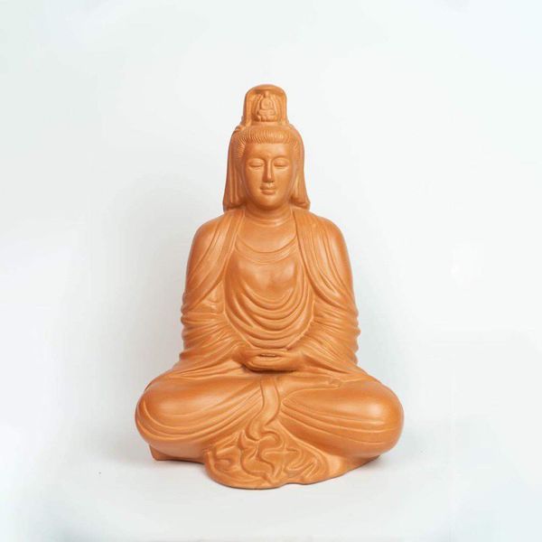  Tượng Phật Quan Âm Đất Nung - TTT55 