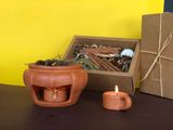  Ly Đựng Nến Tealight Đất Nung 