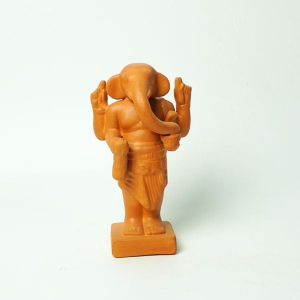  Tượng Thần Ganesha Đất Nung - CP22 