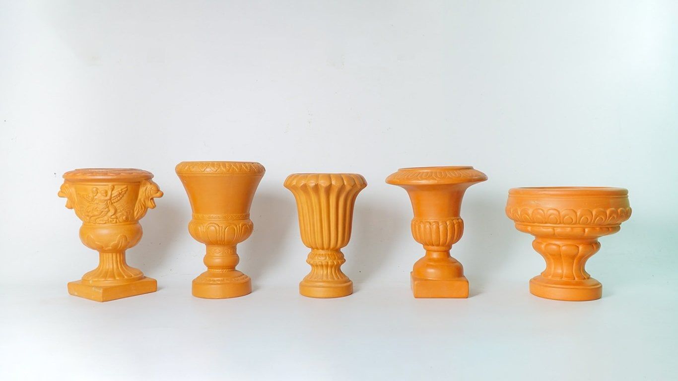  Cup Trồng Cây Đất Nung / Terra Cotta Pot  - TC109 