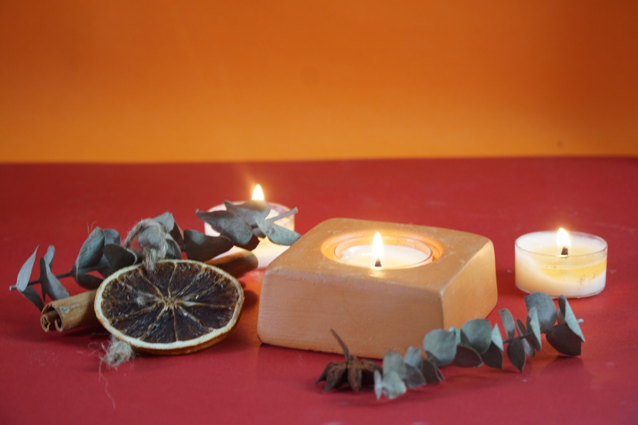  Set Quà Giáng Sinh - Đồ Bỏ Nến và Nến Tealight - Set 99k - GS03.2 