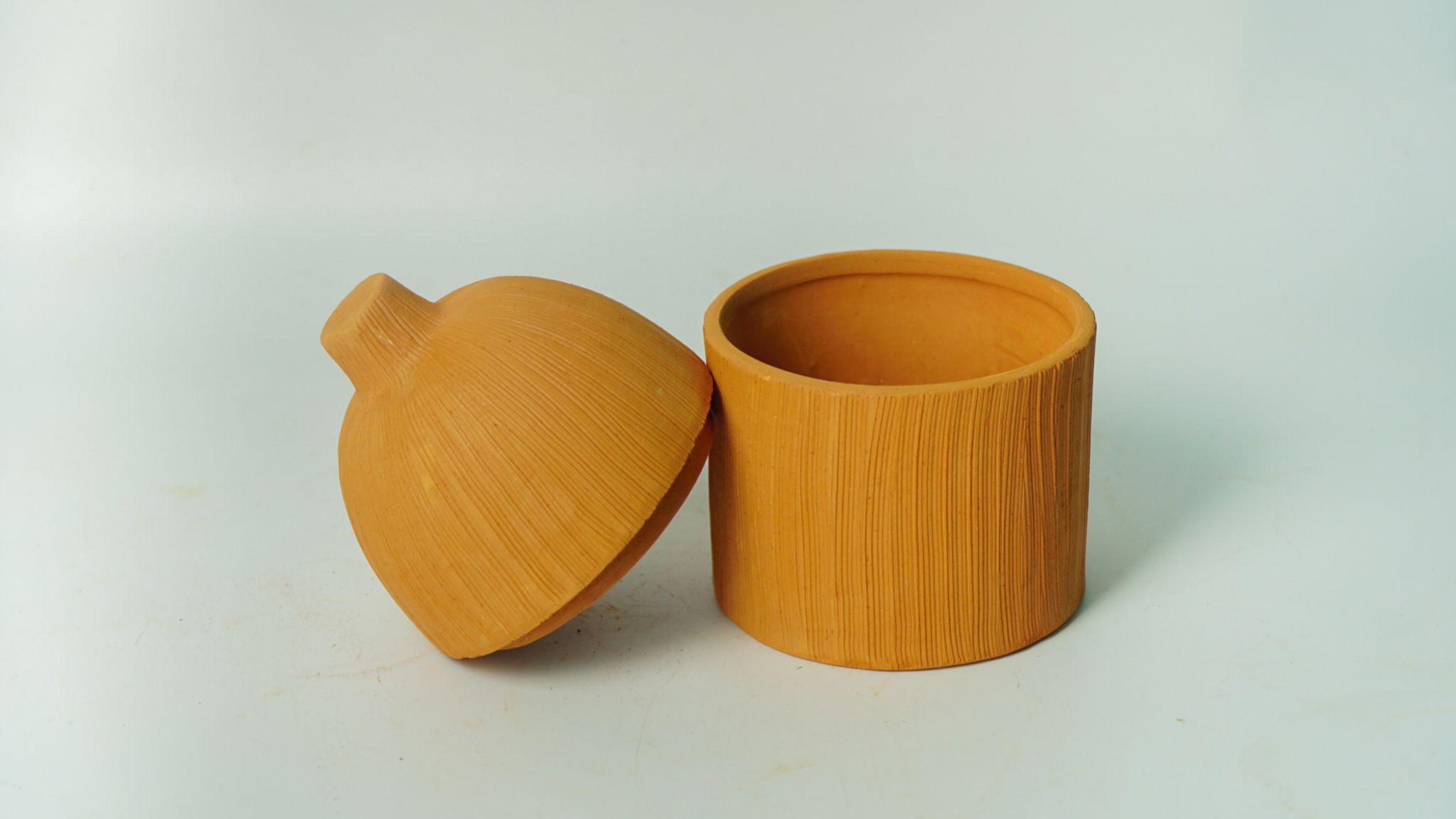  Hũ Đất Nung Handmade Có Nắp / Terra Cotta Jars With Lid - HD14 