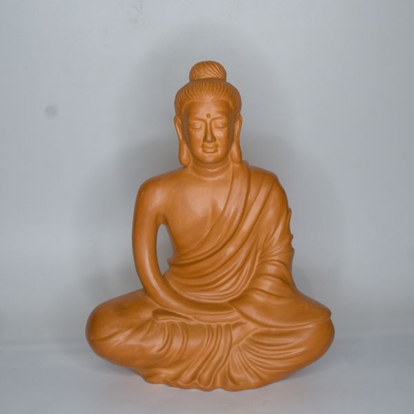  Tượng Phật Thích Ca Thiền Đất Nung - TTT121 
