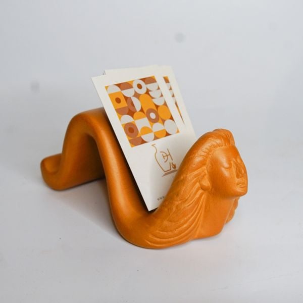  Đế Kê Điện Thoại / Name Card Đất Nung - Cô Gái - LN66 