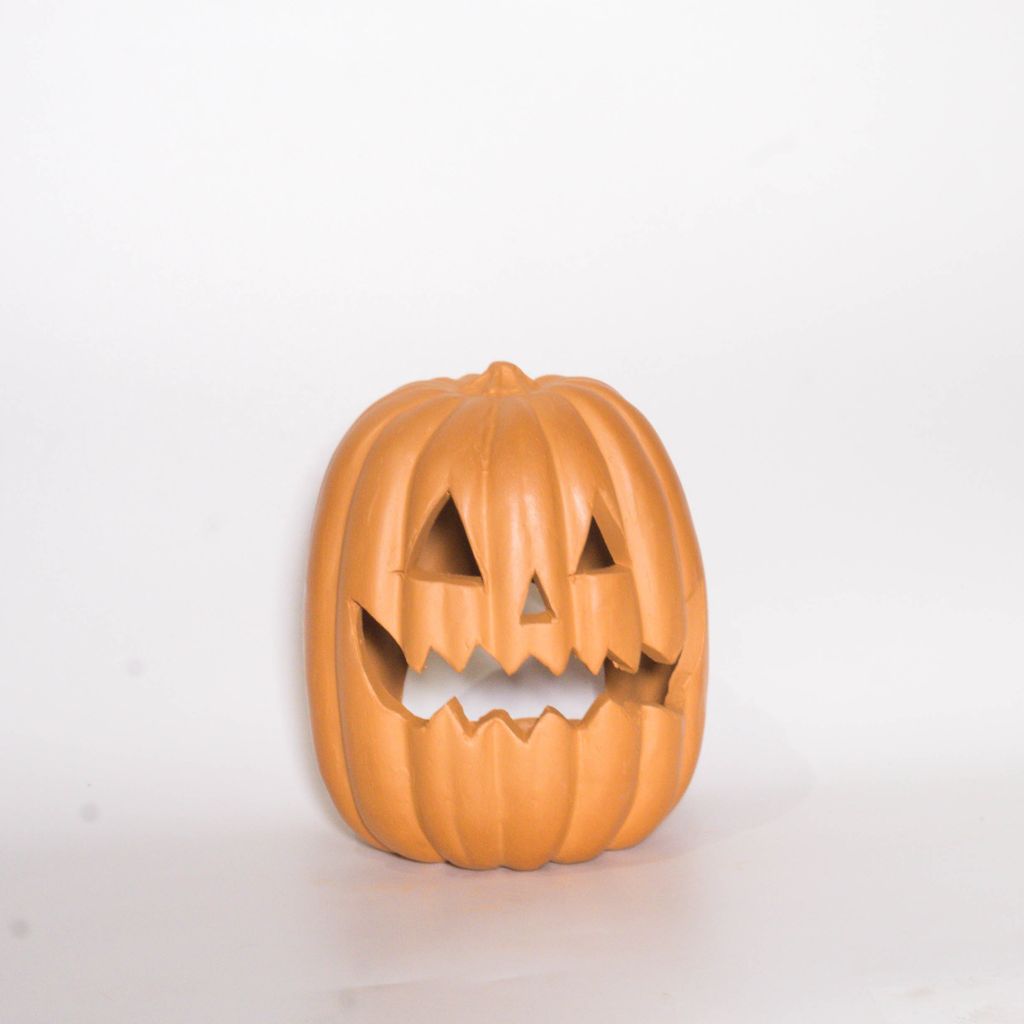  Đèn Trái Bí Halloween - Jack'o'lantern Pumpkin Candle Holder - DN59 