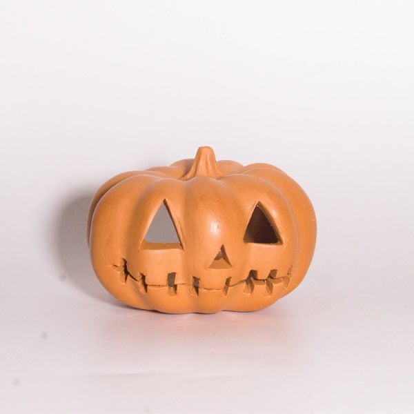  Đèn Trái Bí Halloween - Jack'o'lantern Pumpkin Candle Holder - DN60 
