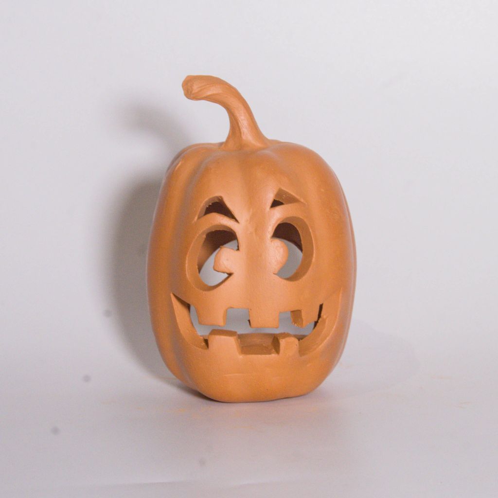  Đèn Trái Bí Halloween - Jack'o'lantern Pumpkin Candle Holder - DN61 