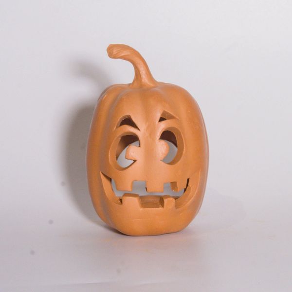  Đèn Trái Bí Halloween - Jack'o'lantern Pumpkin Candle Holder - DN61 