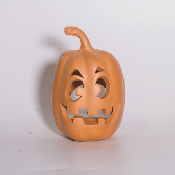  Đèn Trái Bí Halloween - Jack'o'lantern Pumpkin Candle Holder - DN61 