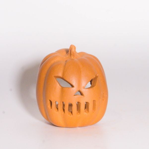  Đèn Trái Bí Halloween - Jack'o'lantern Pumpkin Candle Holder - DN64 