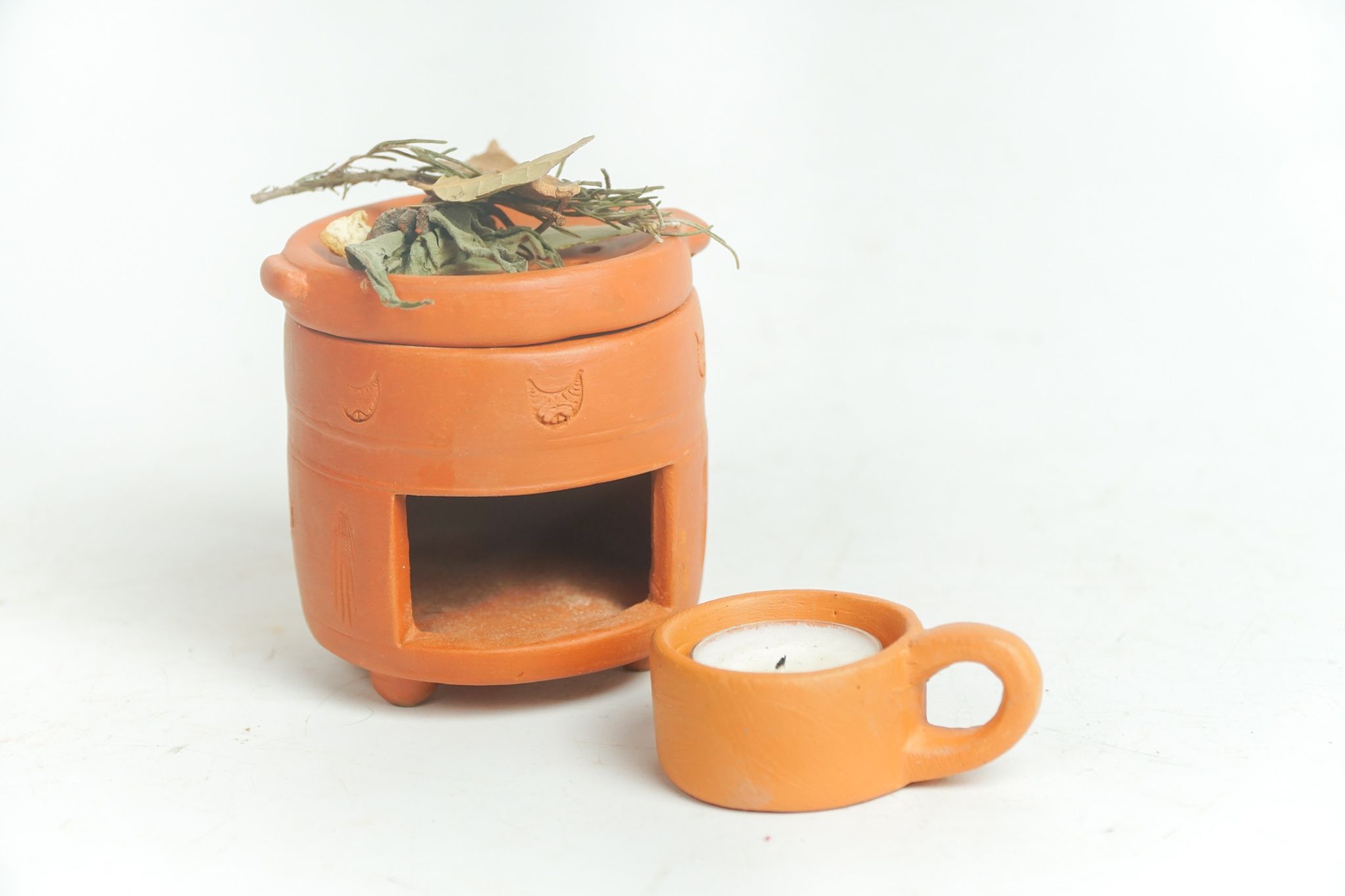  Bếp Xông Thảo Mộc Đất Nung - TM07 