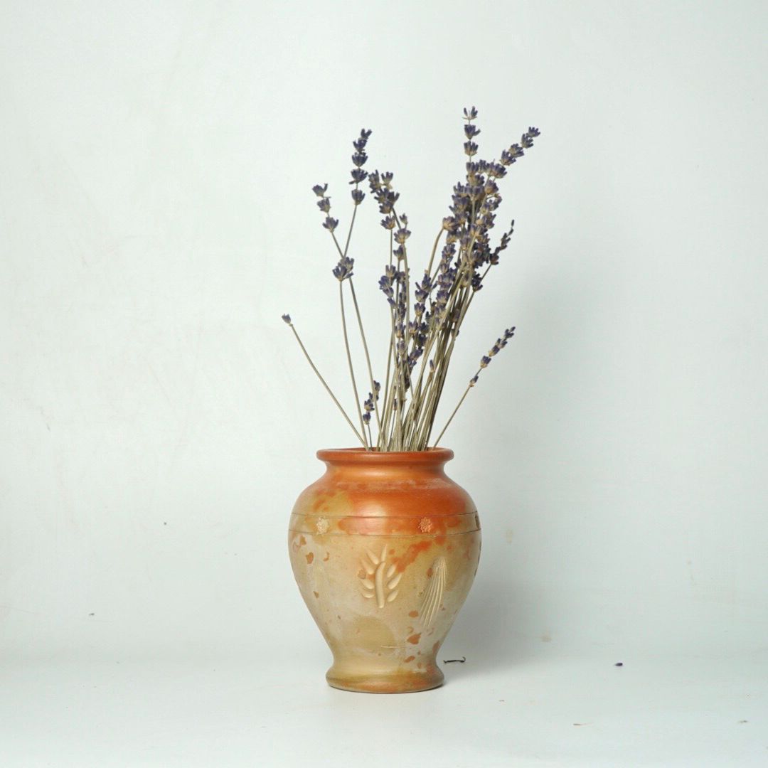  Lọ Hoa Văn Đất và Lửa - LH09 