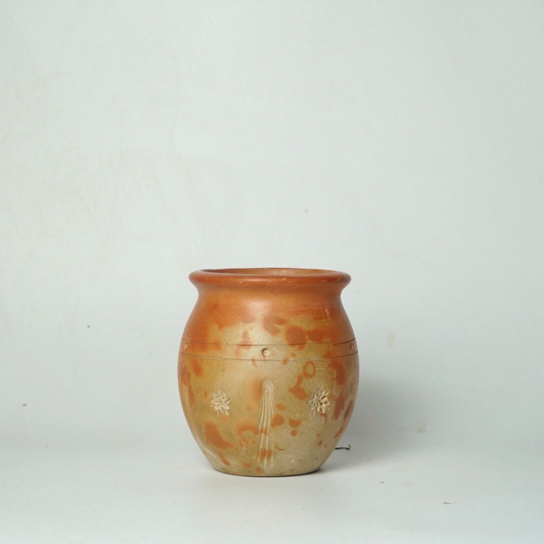  Lọ Hoa Văn Đất và Lửa - LH18 