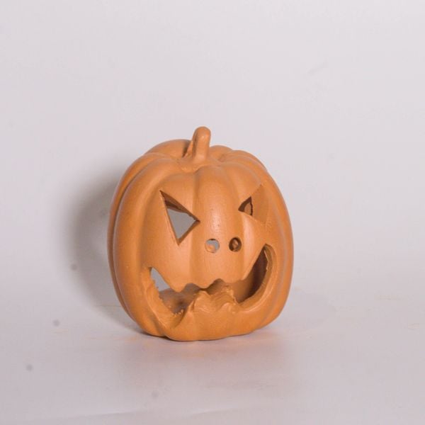  Đèn Trái Bí Halloween - Jack'o'lantern Pumpkin Candle Holder - DN63 