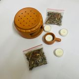  Set Bếp Xông Thảo Kèm Nến và Thảo Mộc - TM16 