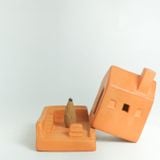  Đồ Đốt Trầm Hương Đất Nung - Hình Ngôi Nhà - TH10 